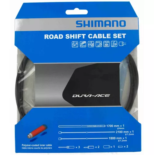 Shimano Dura-Ace 9000 Road Gear Cable Set 1 Shimano Dura-Ace 9000 Road Gear Cable Set