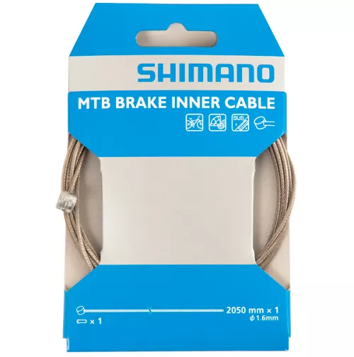 Shimano MTB Stainless Steel Inner Brake Cable 1 Shimano MTB Stainless Steel Inner Brake Cable