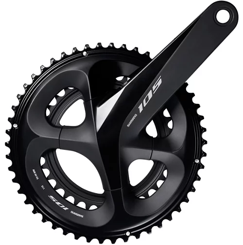Shimano 105 R7000 11sp Compact Double Chainset 1 Shimano 105 R7000 11sp Compact Double Chainset